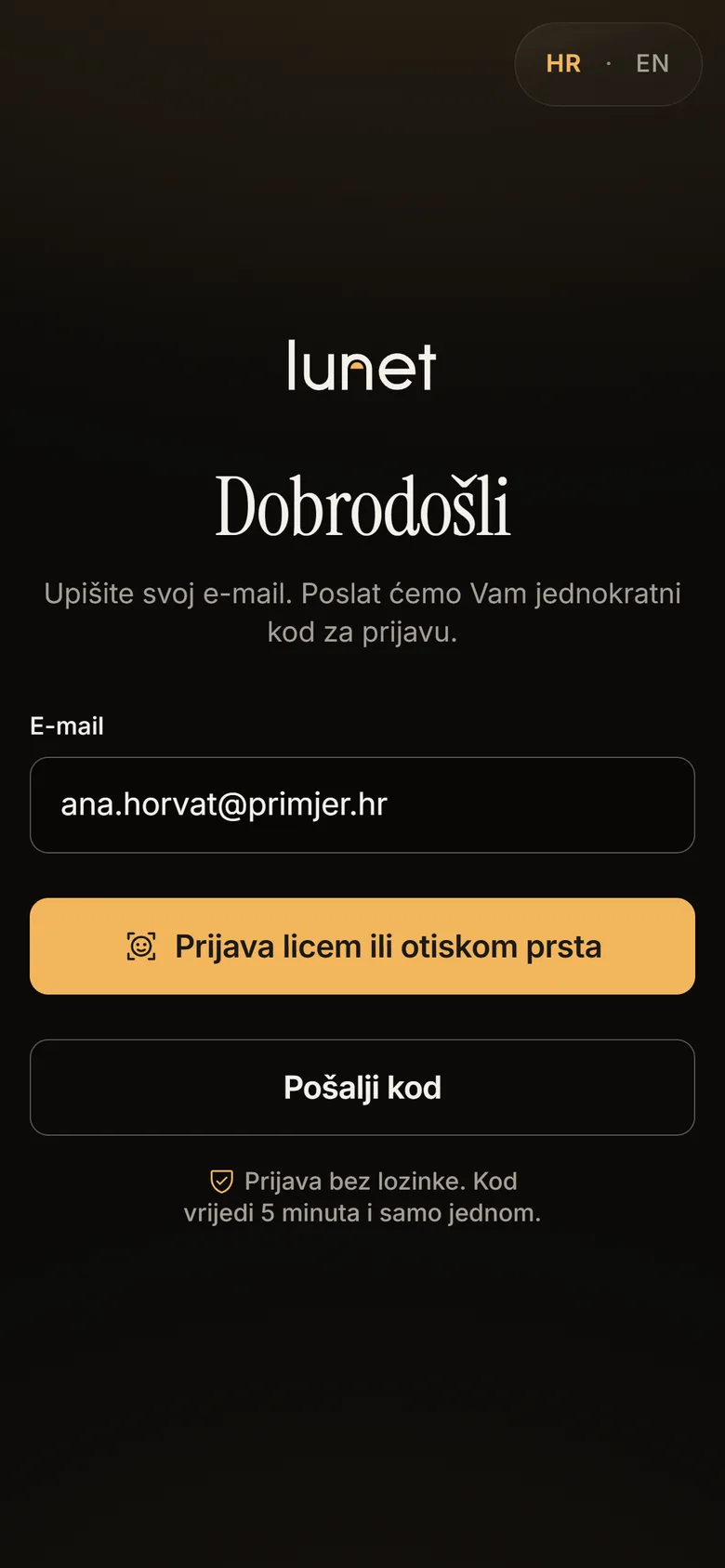 Prijava bez lozinke